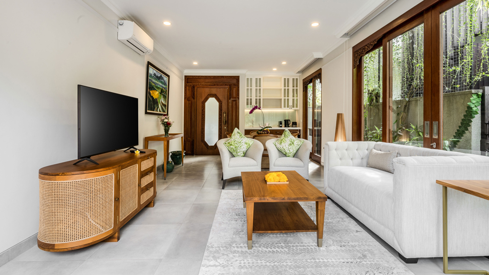 Pala Ubud - Villa Catur - Cosy and restful living area